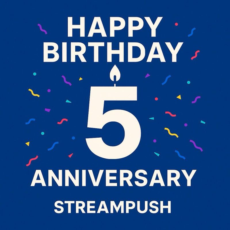 Featured image for: Five Years of StreamPush